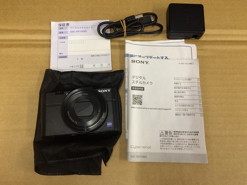 SONY　DSC-RX100M2　デジカメ