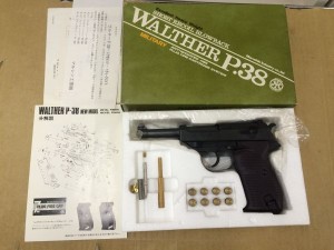 Walther.P38 モデルガン（ガスガン）を買取しました。