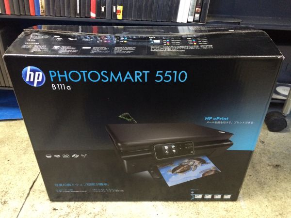HP Photosmart 5510 無線複合機 保証書有 